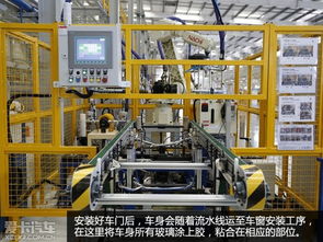 电动汽车生产线自动化机器人