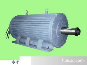 风力发电机组展示稀土在电机中的应用