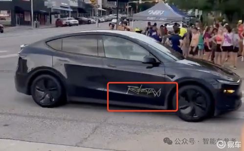 特斯拉Robotaxi车内中控屏显示行驶路线