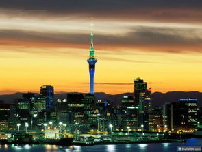 新西兰风光与中国城市对比图