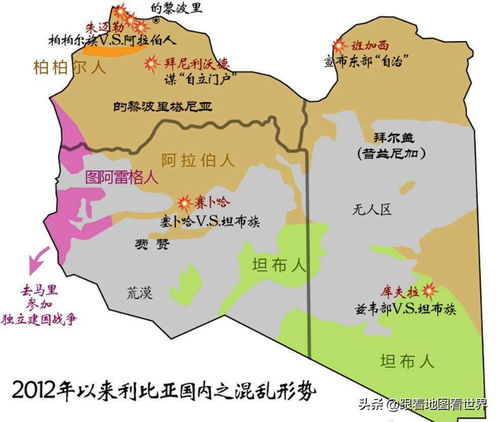 中东地图标注以色列与加沙地带位置