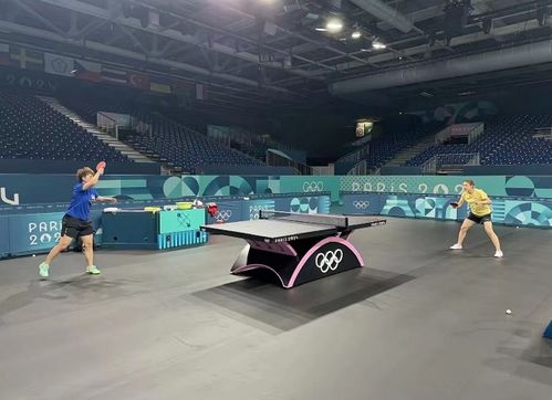 陈梦在巴黎奥运村内使用手机