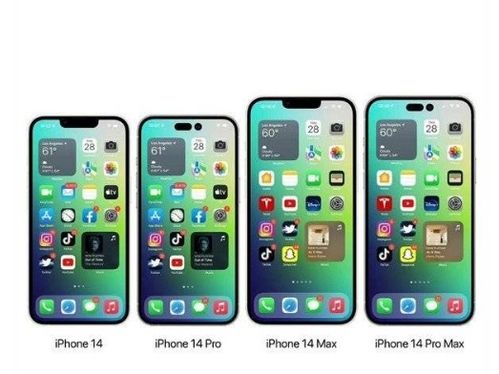 iPhone Pro系列屏下人脸识别技术概念展示图