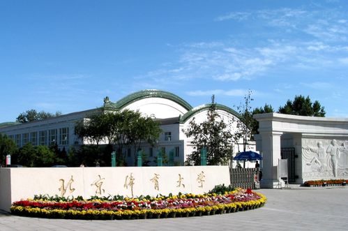北京体育大学与北师大校园风景图