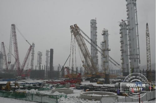 中国炼油厂作业现场