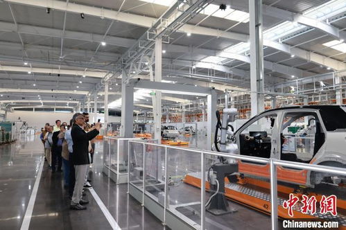 中国新能源汽车生产线