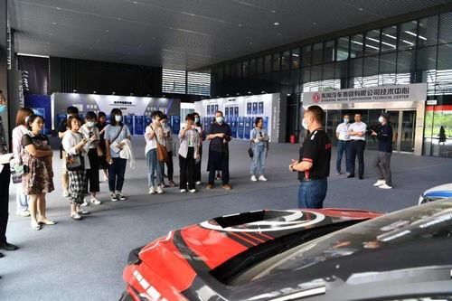 Robotaxi技术展示会现场