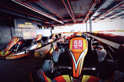 卡丁车赛道全景图