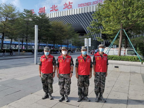 七星退役军人救援队夜间执行任务现场图