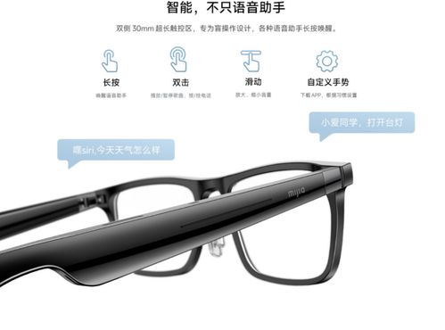 小米MIJIA智能音频眼镜2展示图