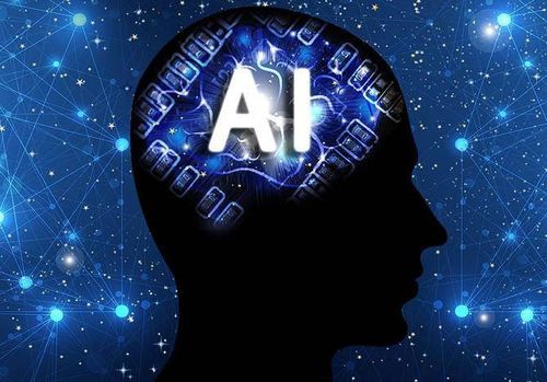 AI与程序员协作工作的概念图