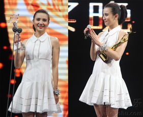 白玉兰颁奖现场宋佳获奖瞬间