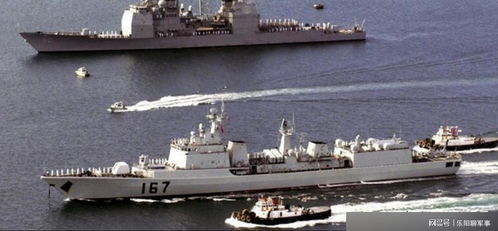 现代化的中国海军舰队