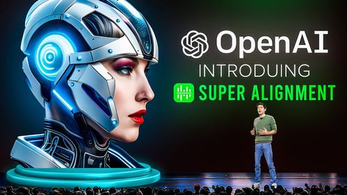 未来人类与AI融合概念图