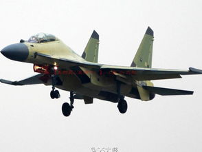 歼-16战机正面图