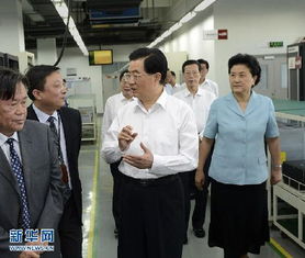 总书记参观高新技术企业