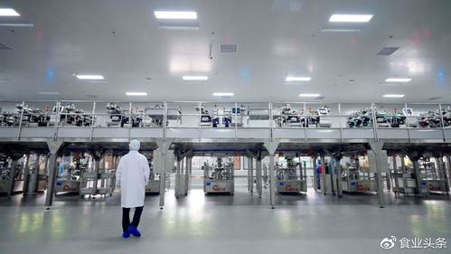 三只松鼠自有工厂内部生产线