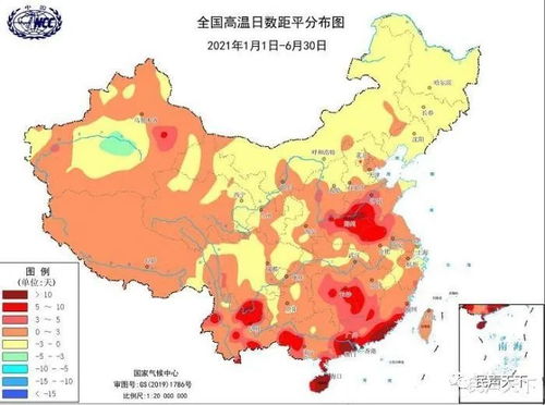 全国高温分布图