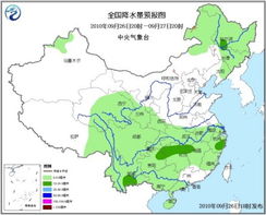 北方城市连续阴雨天气