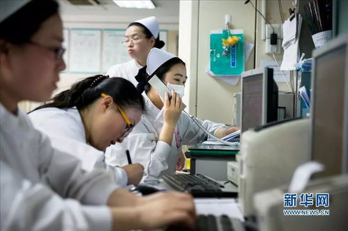 医院抢救病人现场