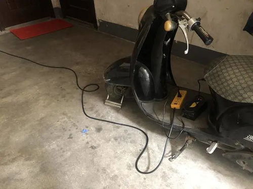 居民私拉电线为电瓶车充电