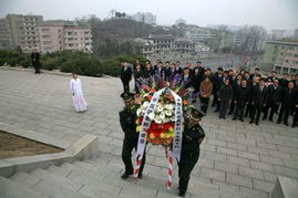 金正恩向中朝友谊塔献花圈
