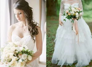 新娘戴着金饰微笑