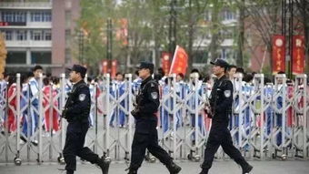 上海交大校园安保人员巡逻场景