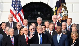 美国国会讨论大而美法案现场图