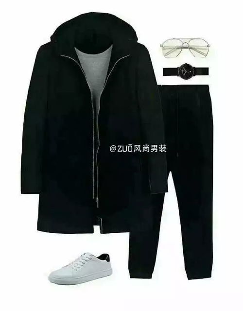 女性购买男装穿搭风格展示图