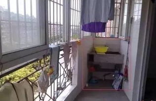 北京居民阳台晾晒衣物困难