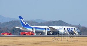 波音787客机降落