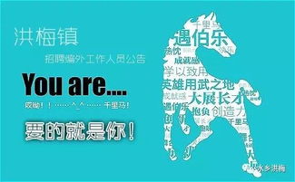 硅谷科技公司招聘广告海报