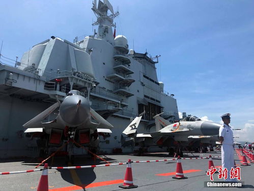 辽宁舰2017年访港照片