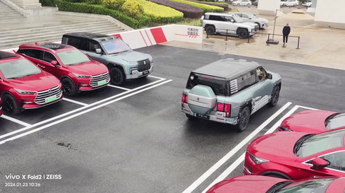 比亚迪智能泊车界面