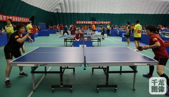乒乓球赛场氛围图