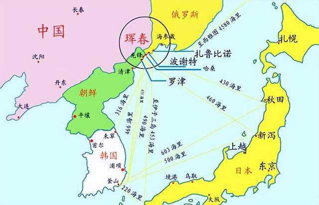 相关海域的地图