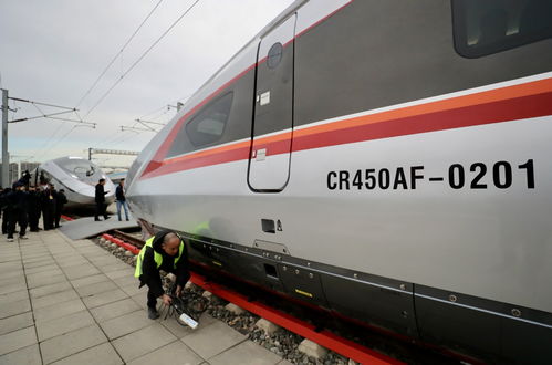 全球最快高铁列车CR450模型亮相，超多黑科技加持！