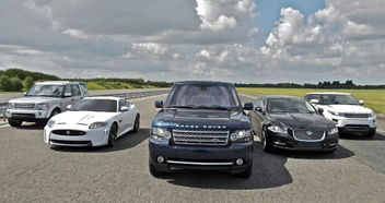 捷豹路虎展厅空荡场景