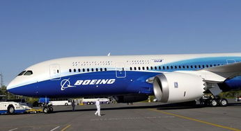 波音787客机停靠在机场