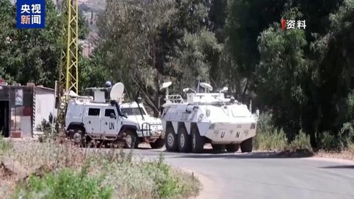 联黎部队营地受损状况