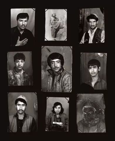 阿富汗难民照片