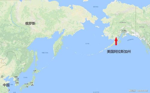 美俄在世界地图上的位置