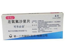 医生讲解左氧氟沙星相关内容场景