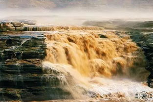 日月潭水汇入黄河瞬间