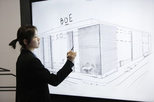 京东方的电子产品展示