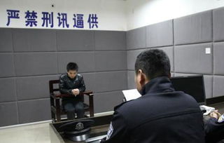警察审讯嫌疑人
