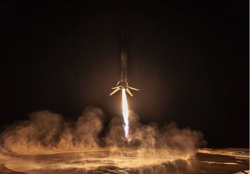 SpaceX火箭发射