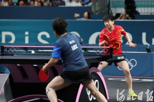 孙颖莎王曼昱再合体，3:0速胜对手，莎莎发言超感人