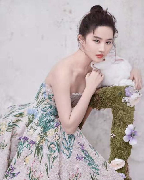 刘亦菲获奖照片